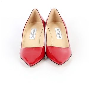 Jimmy Choo red patent leather heels 39.5